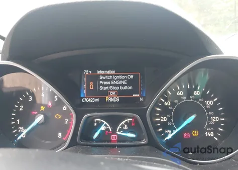 2017 Ford Escape Titanium from USA, damaged, VIN 1FMCU9J97HUE41711